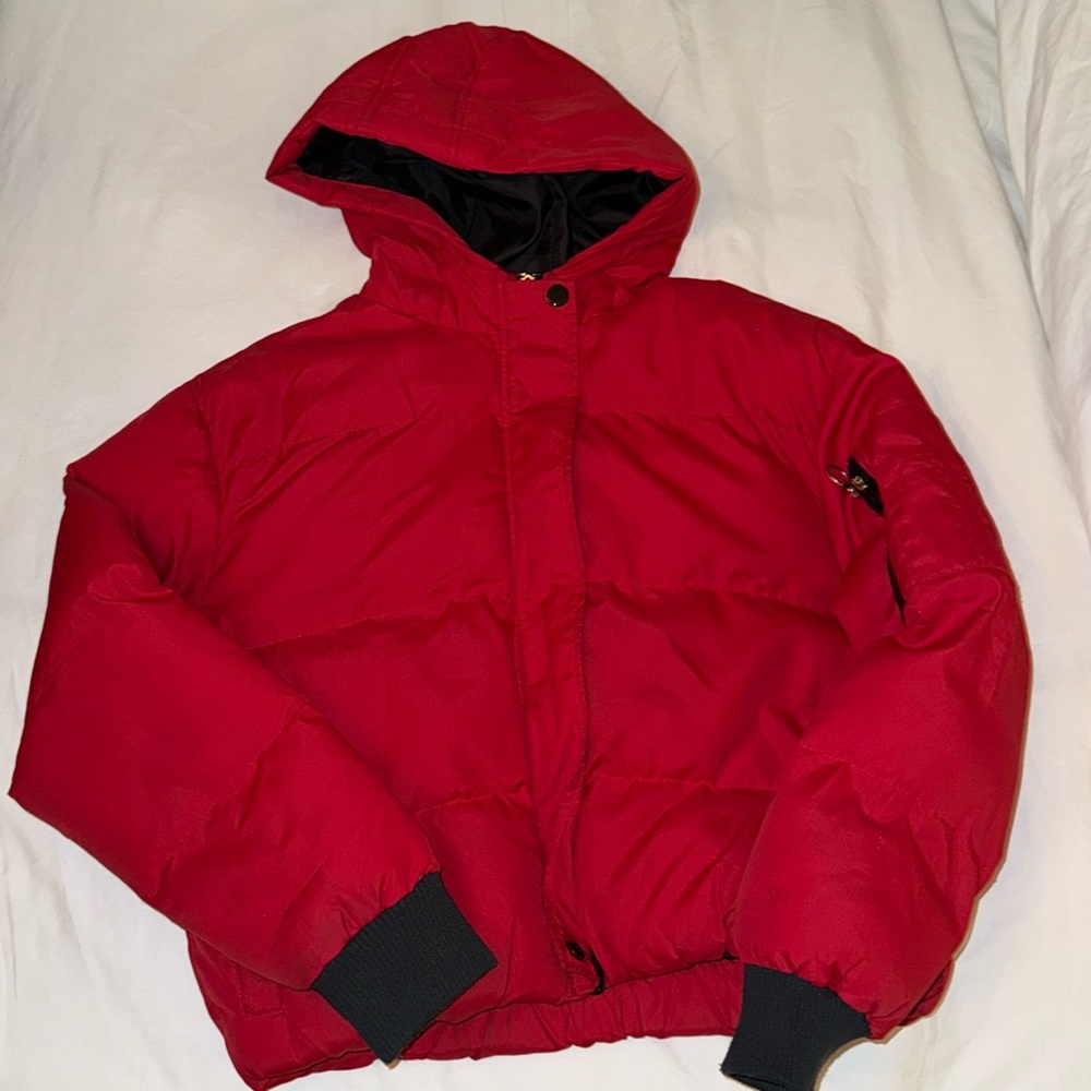 Before Dawn Red Puffer Jacket